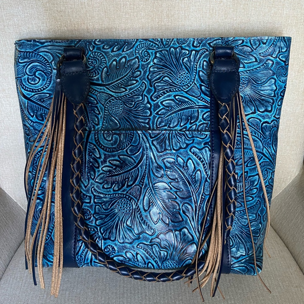 Patricia Nash Leather Handbag
